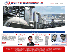 Tablet Screenshot of heatecholdings.com